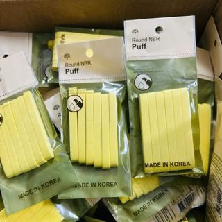 Mút nở rửa mặt Puff 6 cây