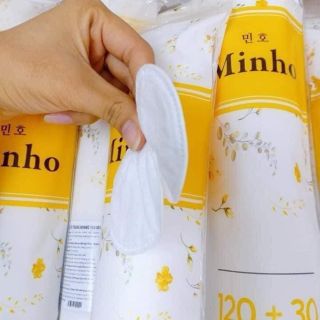 Bông tẩy trang Minho cotton pads 150 miếng