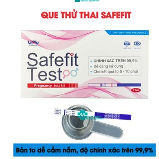 Que thử thai nhanh chính xác Safefit Test - test thử thai chuẩn hai vạch sớm nhanh hiệu quả