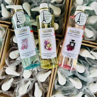 Sữa tắm Allover Paris hương nước hoa mix