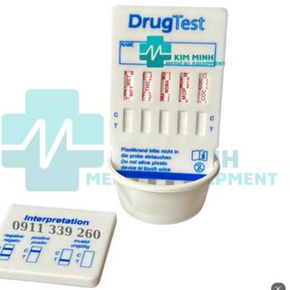 Que thử ma túy 5 chân Fastep USA (MET|THC|MDMA|MOP|COC)