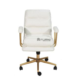 Ghế xoay làm việc bọc PU mềm nhập khẩu CC1565-S FURNI giá sỉ - giá bán buôn