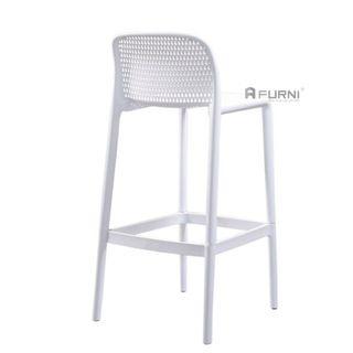 Ghế quầy bar nhựa đúc PP nhập khẩu CB2157-S FURNI giá sỉ - giá bán buôn