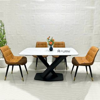 Ghế nhà hàng sang trọng bọc Nệm LUX 38B-P FURNI giá sỉ - giá bán buôn