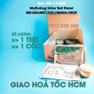 Que test thử ma túy 4 chân Fastep USA (cam kết hàng chính hãng), có ship hỏa tốc tại TPHCM