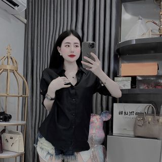 ÁO SƠ MI NAM, ÁO SƠ MI MÀU TRƠN DÀI TAY, ÁO SƠ MI NAM NỮ