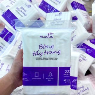 Bông tẩy trang Alucos 222 miếng