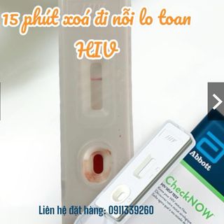 Bộ xét nghiệm HIV cao cấp Check Now HIV Self test