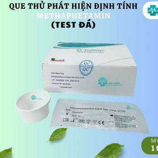 Que test ma tuý đá | Que thử ma tuý đá | Xét nghiệm ma tuý đá | Test thử nhanh ma tuý đá 1 chân Fastep Methamphetamine