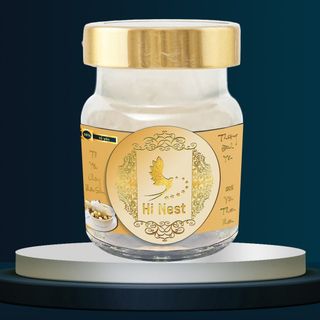 1 hủ Yến Chưng Sẵn Nhân Sâm 35% tổ yến/lọ 70ml HiNest - Yến sào cao cấp (không kèm hộp )
