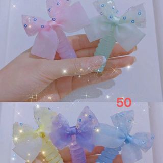 Cột tóc đủ hình bịch 50cái