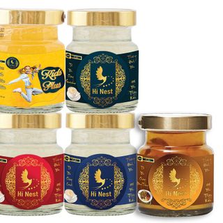 1 hủ Yến chưng sẵn Kids Plus ,35% tổ yến/lọ 70 ml. HiNest - Yến sào cao cấp (Không kèm hộp)
