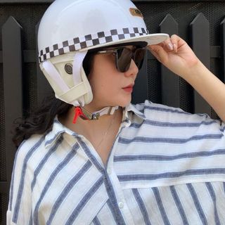 Mũ bảo hiểm nhật varo giá tốt nhất thị trường varo Bosozoku Japan Style nửa đầu vintage - Nón bảo hiểm moto Vintage