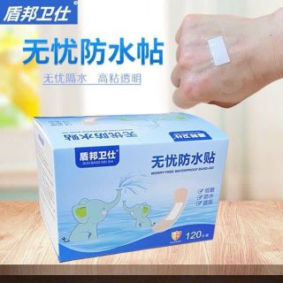 Hộp 120 miếng băng dán cá nhân bảo vệ vết thương chống thấm nước