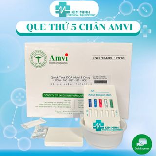 Que thử ma tuý 4 chân và 5 chân Amvi Việt Nam công nghệ USA