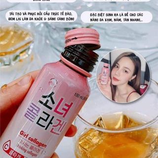 Girl collagen vị chanh táo (10 chai)