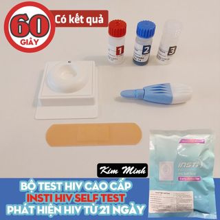 Bộ xét nghiệm HIV tại nhà Insti HIV Self test