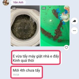 Tẩy lồng máy giặt Dr.c