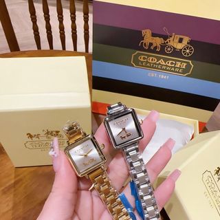 ĐỒNG HỒ NỮ TRUNG CẤP C.OACH VUÔNG MINI 5