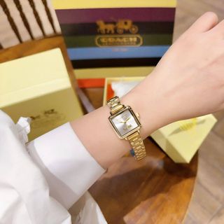 ĐỒNG HỒ NỮ TRUNG CẤP C.OACH VUÔNG MINI 5