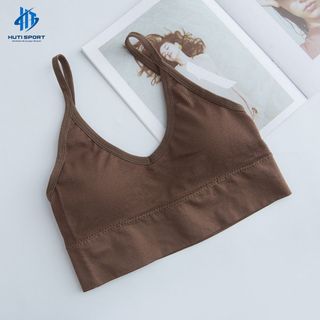 Áo Lót Nữ Hở Lưng Tập Gym Yoga Thể Thao, Áo Bra Cotton 2 Dây Đệm Mỏng Mềm Thoải Mái AG6088