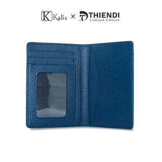 Ví Nam Mini Nhỏ Gọn Cao Cấp Hàng Hiệu Kalis x Thiendi WCSM04 Ví Da Đứng Nam Mini Nhỏ Gọn Đẹp Nhiều Ngăn Để Đựng Thẻ ATM