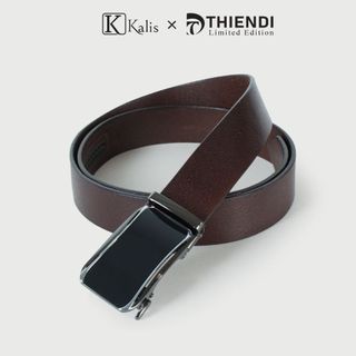 Dây Nịt Nam Cao Cấp Hàng Hiệu Kalis x Thiendi Dây Nịt Nịch Thắt Lưng Nam Trung Niên Da Bò Thật Hàng Hiệu Cao Cấp