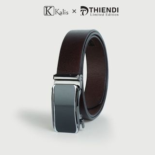 Dây Nịt Nam Cao Cấp Hàng Hiệu Kalis x Thiendi Dây Nịt Nịch Thắt Lưng Nam Trung Niên Da Bò Thật Hàng Hiệu Cao Cấp
