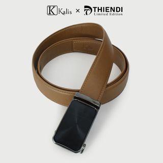 Thắt Lưng Nam Khóa Tự Động Cao Cấp Hàng Hiệu Kalis x Thiendi BCSA2A2 Dây Nịt Nịch Thắt Lưng Nam Trung Niên Da Bò Thật
