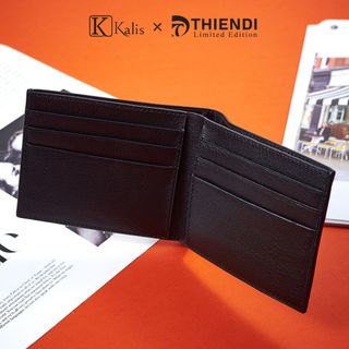 Ví Da Cá Sấu Thật Cao Cấp Hàng Hiệu Chính Hãng KALIS x Thiendi WANN01 FULLBOX Bóp Ví Da Nam Cá Sấu Có Bảo Hành
