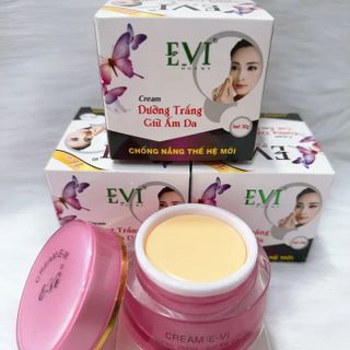 Kem EVI Dưỡng Trắng và Giữ Ẩm Da 30g