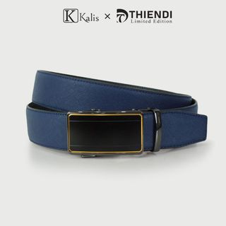Dây Thắt Lưng Nam Cao Cấp Hàng Hiệu Kalis x Thiendi BCSO4A4 Dây Nịt Nịch Thắt Lưng Nam Trung Niên Da Bò Thật Hàng Hiệu