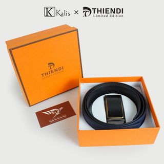 Dây Thắt Lưng Nam Cao Cấp Hàng Hiệu Kalis x Thiendi BCSO4A4 Dây Nịt Nịch Thắt Lưng Nam Trung Niên Da Bò Thật Hàng Hiệu