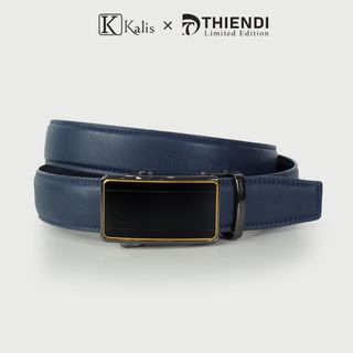 Thắt Lưng Nam Công Sở Cao Cấp Hàng Hiệu Kalis x Thiendi BCSA4A4 Dây Nịt Nịch Thắt Lưng Nam Trung Niên Da Bò Thật
