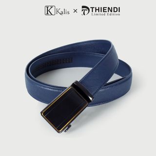 Thắt Lưng Nam Công Sở Cao Cấp Hàng Hiệu Kalis x Thiendi BCSA4A4 Dây Nịt Nịch Thắt Lưng Nam Trung Niên Da Bò Thật