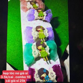 Kẹp tóc nơ