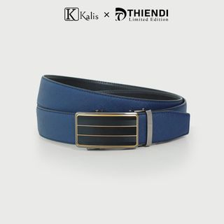 Thắt Lưng Da Nam Cao Cấp Hàng Hiệu Kalis x Thiendi BCSO4A3 Dây Nịt Nịch Thắt Lưng Nam Trung Niên Da Bò Thật Hàng Hiệu