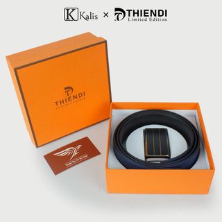 Thắt Lưng Da Nam Cao Cấp Hàng Hiệu Kalis x Thiendi BCSO4A3 Dây Nịt Nịch Thắt Lưng Nam Trung Niên Da Bò Thật Hàng Hiệu
