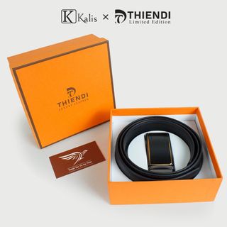 Dây Nịt Nam Trung Niên Cao Cấp Hàng Hiệu Kalis x Thiendi BCSA1A4 Dây Nịt Nịch Thắt Lưng Nam Trung Niên Da Bò Thật