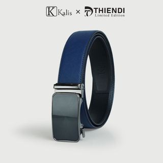Dây Lưng Nam Cao Cấp Hàng Hiệu Kalis x Thiendi BCSO4A2 Dây Nịt Nịch Thắt Lưng Nam Trung Niên Da Bò Thật Hàng Hiệu