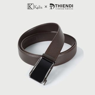 Dây Nịt Nam Công Sở Cao Cấp Hàng Hiệu Kalis x Thiendi BCMA2A1 Dây Nịt Nịch Thắt Lưng Nam Trung Niên Da Bò Thật Hàng Hiệu