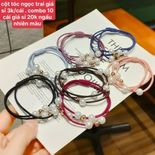 Cột tóc ngọc trai giá sỉ 3k
