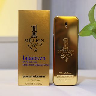 Nước Hoa Nam Pa co Raban ne One Mi llion For Men EDT 100ml hương thơm nhẹ nhãng, dễ chịu đến phút cuối cùng