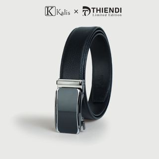Dây Lưng Nam Cao Cấp Hàng Hiệu Kalis x Thiendi BCMA1A1 Dây Nịt Nịch Thắt Lưng Nam Trung Niên Da Bò Thật Cao Cấp