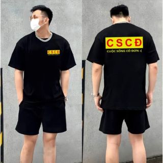 ÁO PHÔNG UNISEX CSCĐ MÃ CUỘC SỐNG CÔ ĐƠN, CÀNG SỐNG CÀNG ĐUỐI - LÊ PHƯƠNG BOUTIQUE
