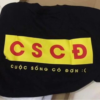 ÁO PHÔNG UNISEX CSCĐ MÃ CUỘC SỐNG CÔ ĐƠN, CÀNG SỐNG CÀNG ĐUỐI - LÊ PHƯƠNG BOUTIQUE