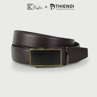 Dây Nịt Nam Công Sở Cao Cấp Hàng Hiệu Kalis x Thiendi BCNA2A4 Dây Nịt Nịch Thắt Lưng Nam Trung Niên Da Bò Thật Hàng Hiệu
