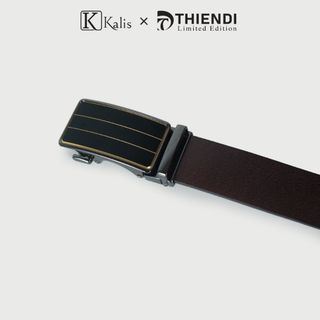 Thắt Lưng Nam Hàng Hiệu Cao Cấp Kalis x Thiendi BCOA2A3 Dây Nịt Nịch Thắt Lưng Nam Trung Niên Da Bò Thật Hàng Hiệu