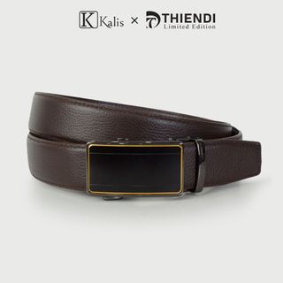 Dây Nịt Nam Da Bò Thật Cao Cấp Hàng Hiệu Kalis x Thiendi BCMA2A4 Dây Nịt Nịch Thắt Lưng Nam Trung Niên Da Bò Thật