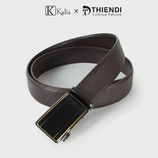 Dây Nịt Nam Da Bò Thật Cao Cấp Hàng Hiệu Kalis x Thiendi BCMA2A4 Dây Nịt Nịch Thắt Lưng Nam Trung Niên Da Bò Thật